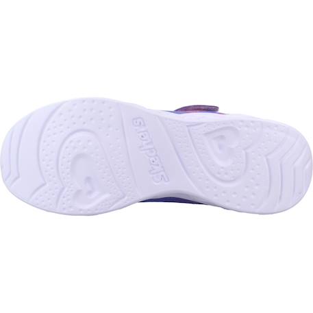 Baskets enfant fille Noir bkmt+Violet lvmt 12 - vertbaudet enfant 