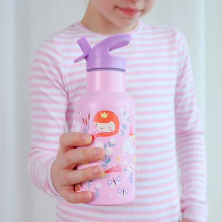 Gourde isotherme cœurs (350 ml) Bleu marine+Parme 8 - vertbaudet enfant 