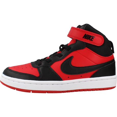 Baskets enfant garçon en cuir Rouge 602 2 - vertbaudet enfant 