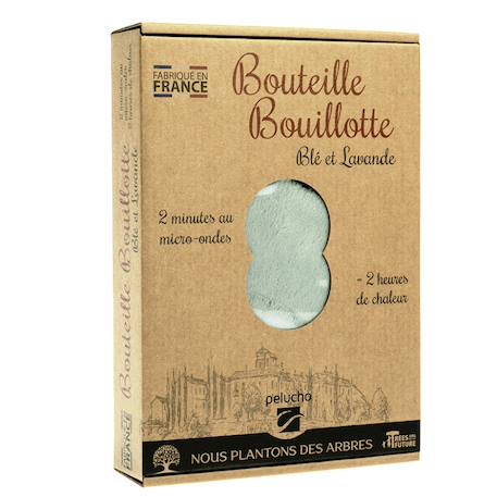 Bouillotte micro-ondes Beige+Bleu+Bordeau+Bordeaux+Caramel+Corail+Gris+Gris pailleté+Léopard+Multicolore+Noir+Orange+Rose pailleté+Vert pastel+Vert tropical+Violet 20 - vertbaudet enfant 