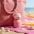 Mini gourde isotherme bestie renard Rose, blanc, noir 5 - vertbaudet enfant 
