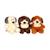 Peluche chien Chubby Dog 40 cm Marron 2 - vertbaudet enfant 