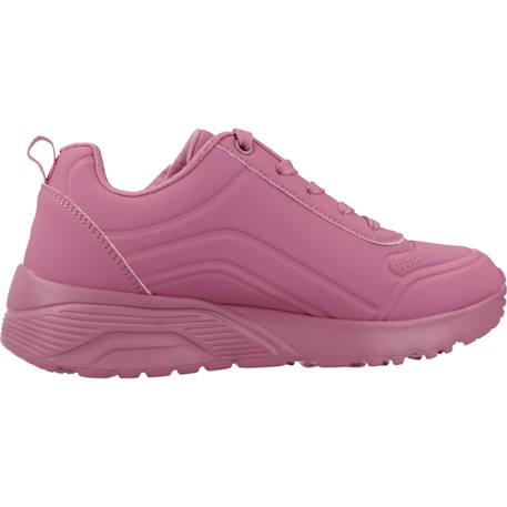 Baskets enfant fille confortable Blanc+Blanc wht+Rose+Rose ros 19 - vertbaudet enfant 