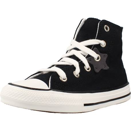 Baskets enfant fille en textile Noir black 4 - vertbaudet enfant 