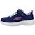 Baskets enfant fille légère souple Bleu nvy+Noir blk+Rose clair+Violet lav 2 - vertbaudet enfant 