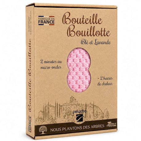 Bouillotte micro-ondes Beige+Bleu+Bordeau+Bordeaux+Caramel+Corail+Gris+Gris pailleté+Léopard+Multicolore+Noir+Orange+Rose pailleté+Vert pastel+Vert tropical+Violet 38 - vertbaudet enfant 