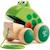 Grenouille jouet en bois Vert 1 - vertbaudet enfant 