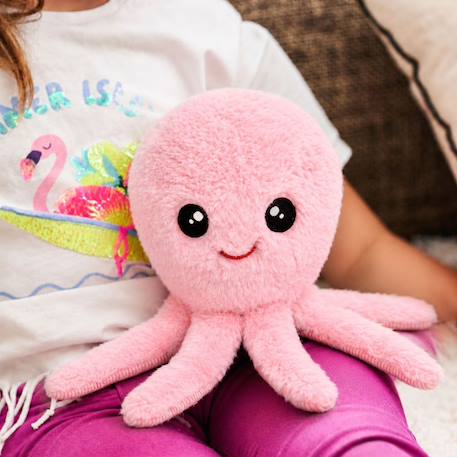 Peluche bouillotte pieuvre Rose 1 - vertbaudet enfant 