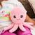 Peluche bouillotte pieuvre Rose 1 - vertbaudet enfant 