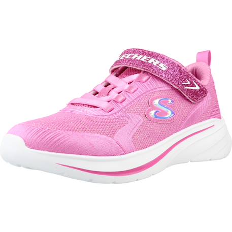 Basket fille wave 92 Blanc+Blanc nat+Bleu navy+Bleu nvlb+Bleu/mauve+Gris ltgy+Noir+Rose clair+Rose htpk+Violet 52 - vertbaudet enfant 