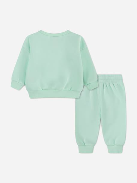 Ensemble 2 pièces Blanc cassé+Bleu clair+Marron+Vert clair+Vert menthe+Violet 18 - vertbaudet enfant 