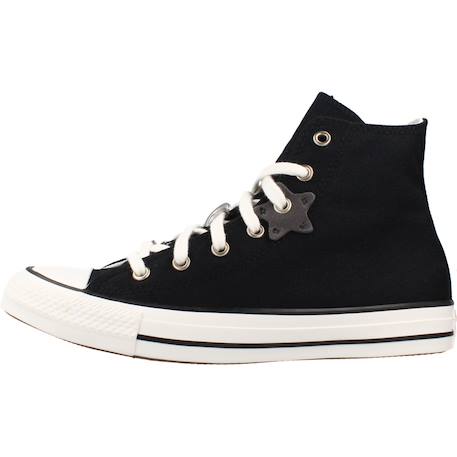 Baskets enfant fille en textile Noir black 2 - vertbaudet enfant 
