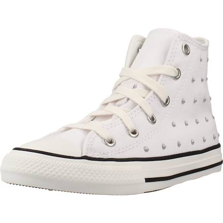 Baskets enfant garçon en textile Blanc white 4 - vertbaudet enfant 