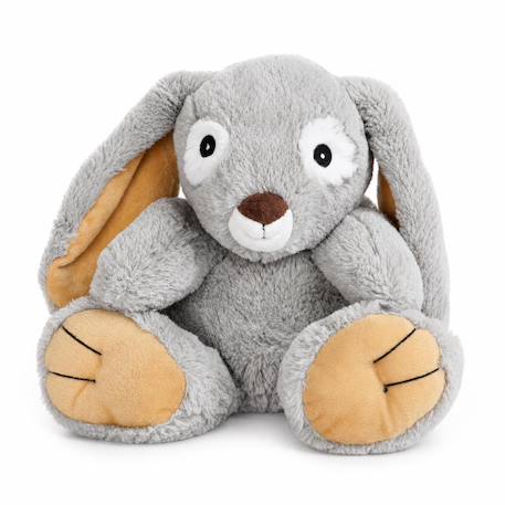 Peluche bouillotte lapin Gris 2 - vertbaudet enfant 