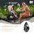 Poussette 3 en 1 Kinderkraft YOXI avec Nacelle Transformable, Siège Réversible, MINK PRO i-Size et Roues Increvables Beige+Noir 2 - vertbaudet enfant 
