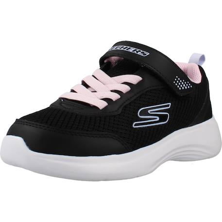 Baskets enfant fille légère souple Bleu nvy+Noir blk+Rose clair+Violet lav 10 - vertbaudet enfant 
