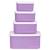 Lot de 4 boîtes à goûter Jaune+Kaki+Princesses+Robot+Rose+Rose, rouge, violet+Vert de gris 17 - vertbaudet enfant 