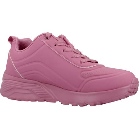 Baskets enfant fille confortable Blanc+Blanc wht+Rose+Rose ros 23 - vertbaudet enfant 