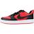 Baskets enfant fille Noir+Rouge 600+Violet 8 - vertbaudet enfant 