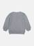 Sweat col rond Gris+Rouge 2 - vertbaudet enfant 