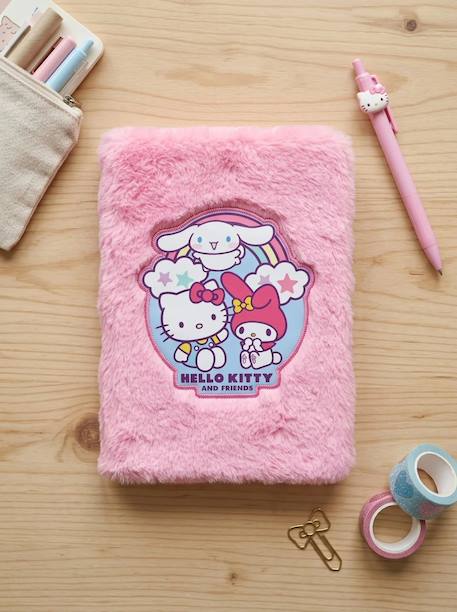 Carnet peluche a5 hello kitty & friends Rose 1 - vertbaudet enfant 