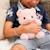 Peluche bouillotte cochon Blanc 1 - vertbaudet enfant 