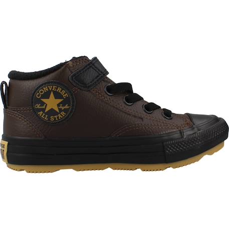 Bottes enfant garçon en cuir Marron brew 1 - vertbaudet enfant 