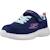 Baskets enfant fille légère souple Bleu nvy+Noir blk+Rose clair+Violet lav 4 - vertbaudet enfant 