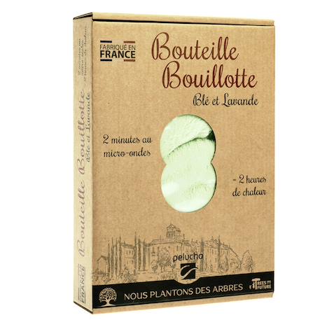 Bouillotte micro-ondes Beige+Bleu+Bordeau+Bordeaux+Caramel+Corail+Gris+Gris pailleté+Léopard+Multicolore+Noir+Orange+Rose pailleté+Vert pastel+Vert tropical+Violet 41 - vertbaudet enfant 