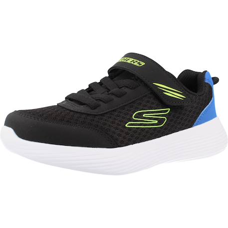 Baskets enfant garçon Gris char+Noir blk 10 - vertbaudet enfant 