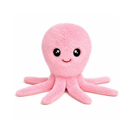 Peluche bouillotte pieuvre Rose 2 - vertbaudet enfant 