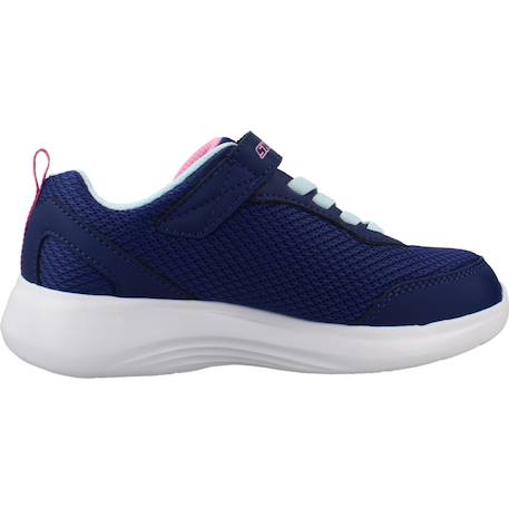 Baskets enfant fille légère souple Bleu nvy+Noir blk+Rose clair+Violet lav 1 - vertbaudet enfant 