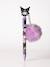 Stylo kuromi avec figurine et pompon Violet 3 - vertbaudet enfant 
