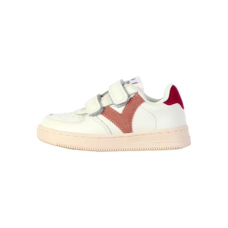 Baskets basses  à scratch Cuarzo+Jade+Lila+Petalo+Rosa+Taupe 24 - vertbaudet enfant 