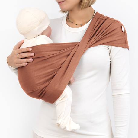 Porte-bébé duo - confort & maintien Beige clair chiné+Kaki+Mix grey+Moka+Nearly+Piuma ecru 22 - vertbaudet enfant 