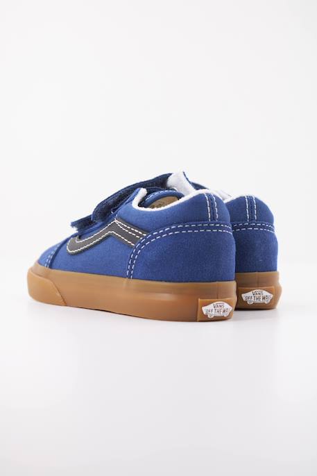 Baskets enfant garçon en textile Bleu 5tu1 1 - vertbaudet enfant 