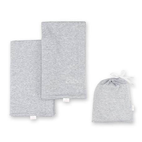 Porte-bébé duo - confort & maintien Beige clair chiné+Kaki+Mix grey+Moka+Nearly+Piuma ecru 12 - vertbaudet enfant 
