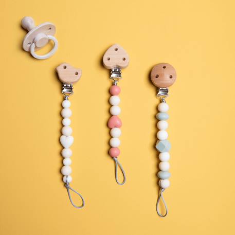 Attache tétine oiseau Beige 5 - vertbaudet enfant 