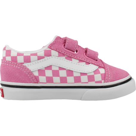 Baskets enfant fille en tricot Rose pink 1 - vertbaudet enfant 