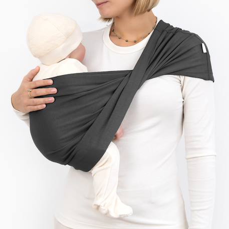 Porte-bébé duo - confort & maintien Beige clair chiné+Kaki+Mix grey+Moka+Nearly+Piuma ecru 28 - vertbaudet enfant 