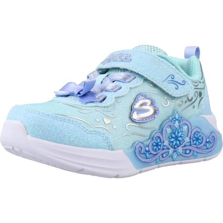 Baskets bébé fille en textile Bleu ltbl 4 - vertbaudet enfant 