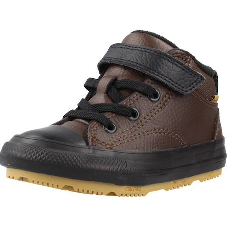Bottes bébé garçon en cuir Marron brew 4 - vertbaudet enfant 