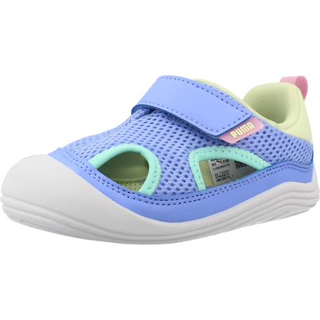Sandales enfant fille en textile Violet purple 4 - vertbaudet enfant 