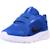 Baskets enfant garçon en textile Bleu 401+Noir 002 4 - vertbaudet enfant 