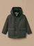 Veste en coton enduit fille Vert fonce 1 - vertbaudet enfant 