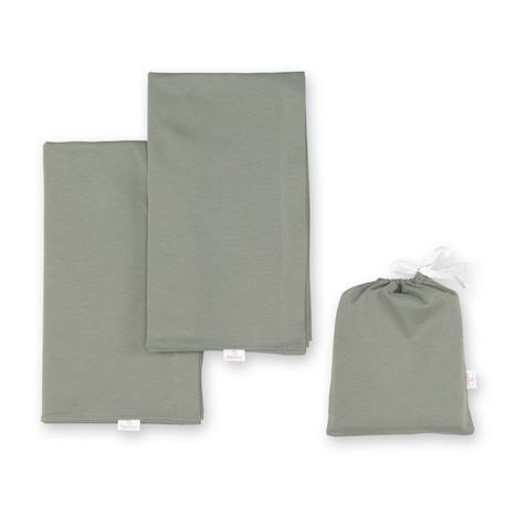 Porte-bébé duo - confort & maintien Beige clair chiné+Kaki+Mix grey+Moka+Nearly+Piuma ecru 7 - vertbaudet enfant 