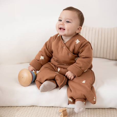 Gigoteuse jambes séparables hiver - tog 2.5 cocon moelleux Glacier+Kaki+Muffin+Piuma ecru+Piuma moka+Sesame+Wonder 21 - vertbaudet enfant 