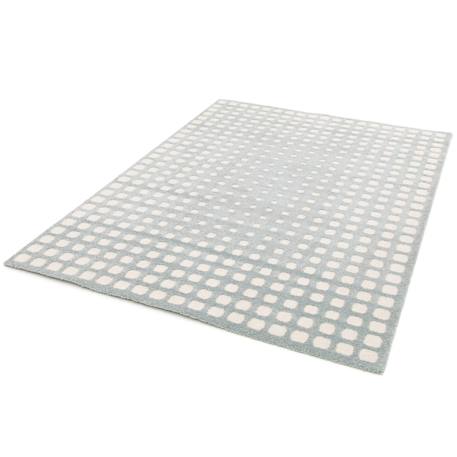 Tapis à relief doux et élégant pixel Beige sable+Bleu naturel+Brun naturel 12 - vertbaudet enfant 