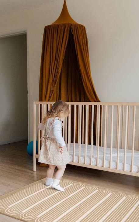 Tapis doux motifs en relief sinea Beige sable+Bleu naturel+Brun naturel 14 - vertbaudet enfant 