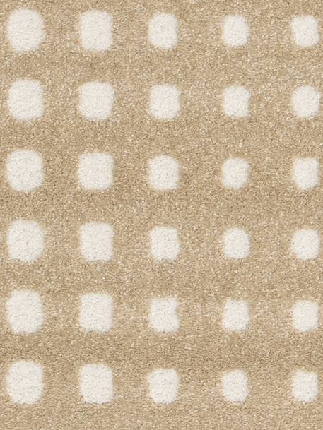 Tapis à relief doux et élégant pixel Beige sable+Bleu naturel+Brun naturel 18 - vertbaudet enfant 